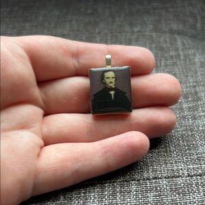 Edgar Allen Poe Pendant